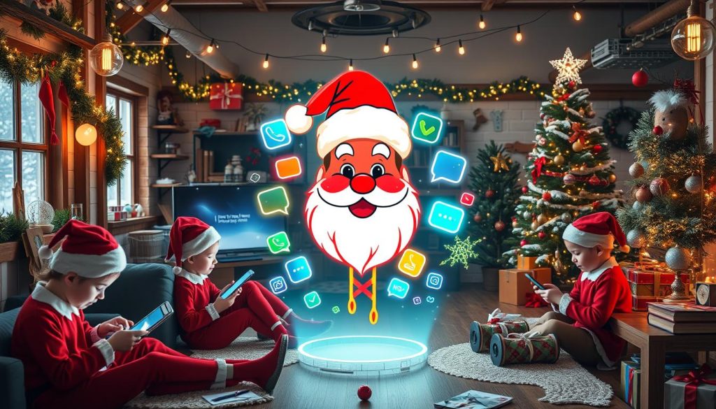 Santa Text SMS